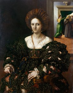 マルゲリータ・パレオロゴ（1510-66年） 作： ジュリオ・ロマーノ