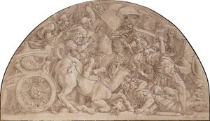 ホラティイの戦い 作： Giulio Romano