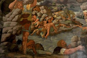 巨人の墜落1536 作： Giulio Romano