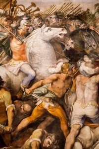 ホラティウスとキュリアティの戦い（部分） 作： Giuseppe (1568 1640) Cesari