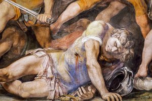 ホラティウスとキュリアティの戦い（部分） 作： Giuseppe (1568 1640) Cesari