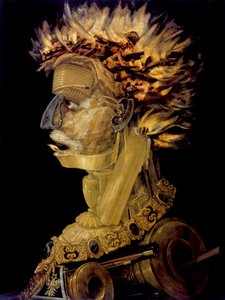 火、1566 作： Giuseppe Arcimboldi