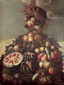 夏 作： Giuseppe Arcimboldo