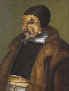 弁護士、1566 作： Giuseppe Arcimboldo