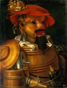 ウェイター 作： Giuseppe Arcimboldo