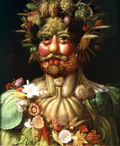 不明な画像 作： Giuseppe Arcimboldo