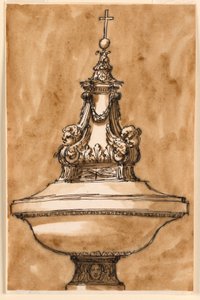 洗礼フォント 作： Giuseppe Barberi