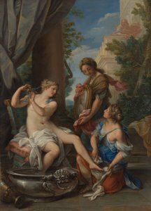 彼女のバスでのバトシェバ、ca。 1700。