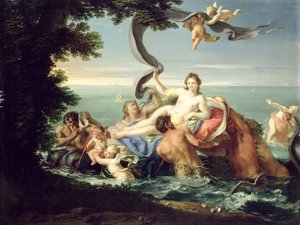 ガラテアの勝利 作： Giuseppe Bartolomeo Chiari