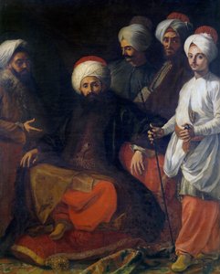 1741年のトルコの大使館（絵画 作： Giuseppe Bonito