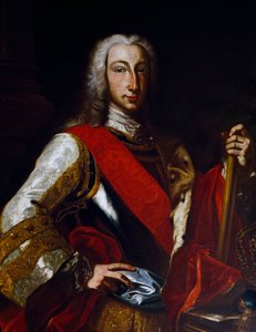 ジュゼッペ・ボニート（1707-1789）が描いたブルボン家のシャルル3世（1716-1788）、スペイン王、後のナポリ王シャルル7世の肖像。 作： Giuseppe Bonito