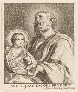 聖ヨアヒムと幼児聖母マリア 作： Giuseppe Bottani