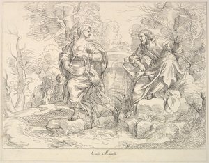 マグダラのマリアに現れたキリスト、1740～1802年。 作： Giuseppe Canale