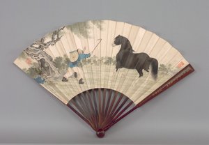 フロンティアの人生のビネット、c。 1717-22。 作： Giuseppe Castiglione