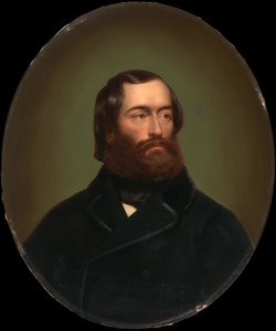 エリシャ・ケント・ケイン、1857年。 作： Giuseppe Fagnani