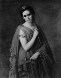 メルポメン、1869年。 作： Giuseppe Fagnani