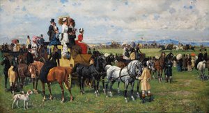 1880年以降のダービーレアーレ 作： Giuseppe Gabani