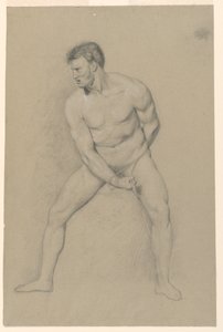 男性ヌードの学術的研究 作： Giuseppe Longhi