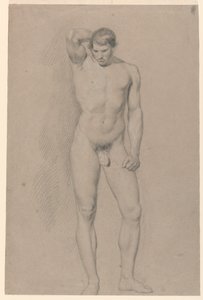 男性ヌードの学術的研究 作： Giuseppe Longhi