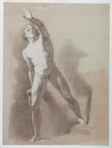 男性ヌードの学術的研究 作： Giuseppe Longhi