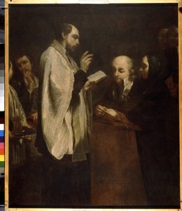 ""The wedding"" (結婚式) ジュゼッペ・マリア・クレスピ (1665-1747) 作 1710年頃 エルミタージュ美術館、サンクトペテルブルク (サンクトペテルブルク)