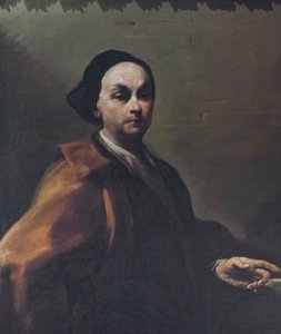自画像 作： Giuseppe Maria (1665 1747) Crespi