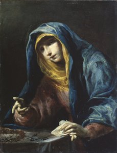 情熱の器械を持つ聖母、c.1730（銅に油彩） 作： Giuseppe Maria Crespi