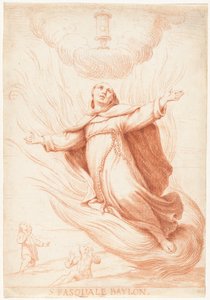Der heilige Paschal Baylon in Ekstase 作： ジュゼッペ・マリア・クレスピ