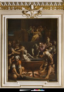 福音書記者ヨハネの殉教について 作： Giuseppe Maria Crespi
