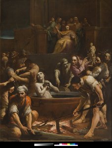 聖ヨハネの福音伝道者の殉教、1715年 作： Giuseppe Maria Crespi