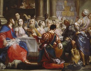 カナの結婚式、1686年頃 作： Giuseppe Maria Crespi