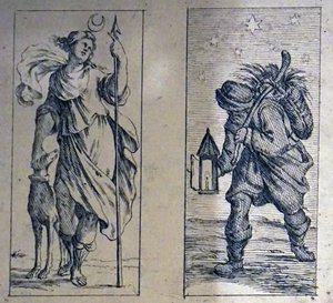 ジュゼッペ・マリア・ミテリによる17世紀のタロットカード 作： Giuseppe Maria Mitelli