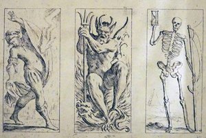 ジュゼッペマリアミテッリによる17世紀のタロットカード 作： Giuseppe Maria Mitelli