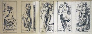 ジュゼッペマリアミテッリによる17世紀のタロットカード 作： Giuseppe Maria Mitelli