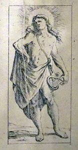ジュゼッペマリアミテッリによる17世紀のタロットカード 作： Giuseppe Maria Mitelli