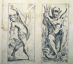 ジュゼッペマリアミテッリによる17世紀のタロットカード 作： Giuseppe Maria Mitelli