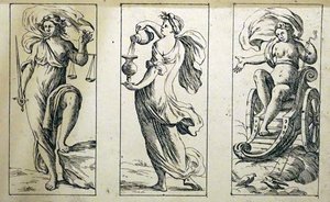 ジュゼッペマリアミテッリによる17世紀のタロットカード 作： Giuseppe Maria Mitelli