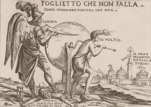 トルコ人の運命に関する寓話。 1692年。 作： Giuseppe Maria Mitelli