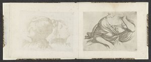 女性の上半身 作画例（連載タイトル） ミテッリ インタリオ (シリーズ タイトル) 作： Giuseppe Maria Mitelli