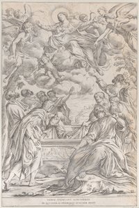 プレート 3: 聖母被昇天、1678 年。 作： Giuseppe Maria Mitelli