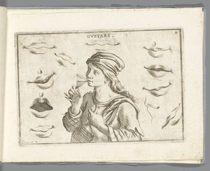 味 Gustare (オブジェクトのタイトル) 作： Giuseppe Maria Mitelli