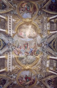 アレオパゴス、ボローニャ、イタリアでの聖パウロの行為（写真） 作： Giuseppe Maria and Antonio Rolli