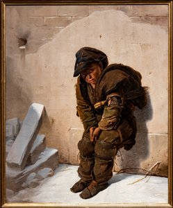 煙突掃除人 作： Giuseppe Molteni
