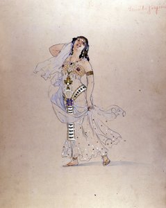 リヒャルト・シュトラウスの「サロメ」衣装は、1912 年にミラノのスカラ座劇場でジュゼッペ・パランティ (1881-1946) によって制作されました。 作： Giuseppe Palanti