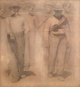 第 4 州の漫画 作： Giuseppe Pellizza da Volpedo