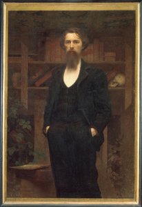 自画像 - ジュゼッペ・ペリッツァ・ダ・ボルペド（1868-1907）。油彩・キャンバス 作： Giuseppe Pellizza da Volpedo