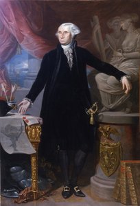 ジョージ・ワシントンの肖像 作： Giuseppe Perovani