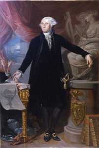 ジョージワシントンの肖像 作： Giuseppe Perovani