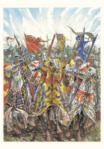 アジンコートの戦いにおけるフランス騎士団の突撃（1415年10月25日）