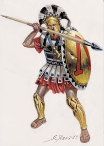 スパルタ・ホプライト 作： Giuseppe Rava